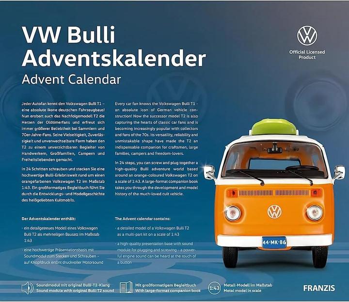 Actual product image Franzis VW Bulli