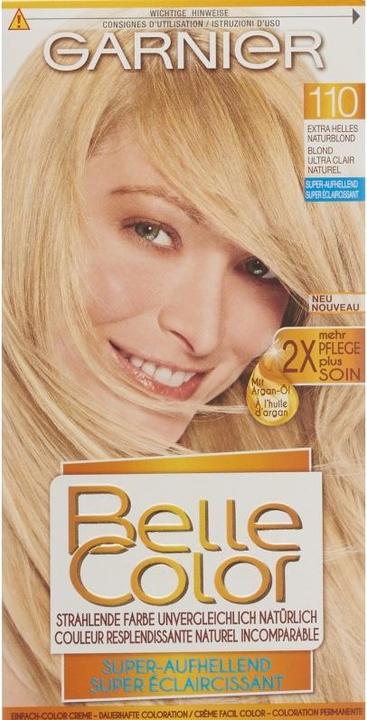 Actual product image Garnier Belle Color (110 Extra Light Natural Blonde)