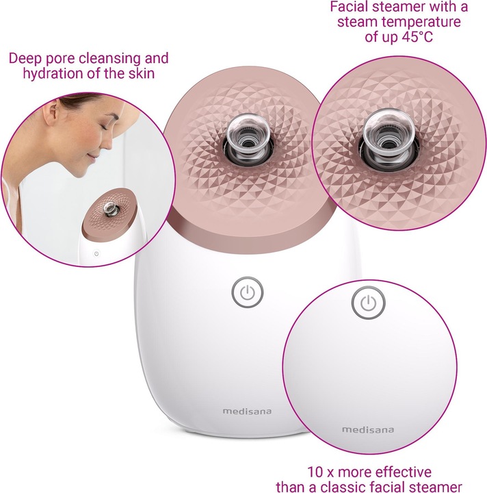 Produktbild Medisana DS 600 Ionen Gesichtssauna