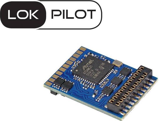 Actual product image ESU LokPilot 5 DCC/MM/SX/M4,21MTC MKL,,H0,0 gauge