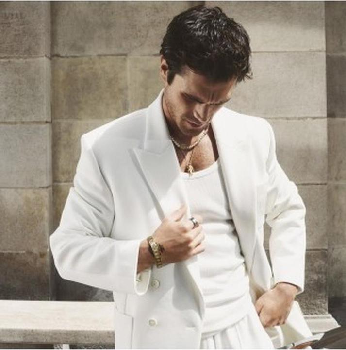 Actual product image Lacoste - MenÂ's gold-plated bracelet Metropole 2040120 (Stainless steel)