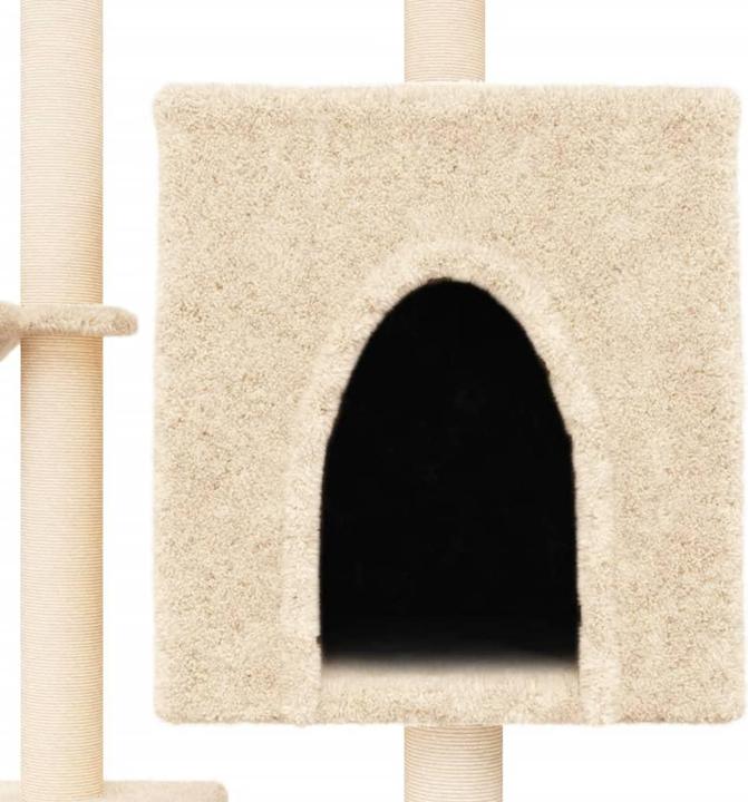 Produktbild vidaXL Kratzbaum (117 cm, Hellgrau)