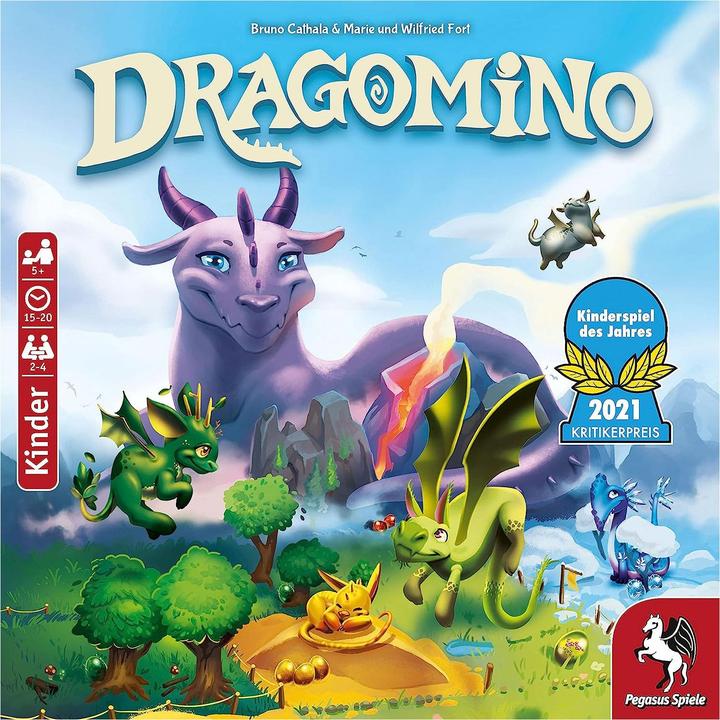 Produktbild Pegasus Dragomino (Deutsch, 2 - 4 Spieler)