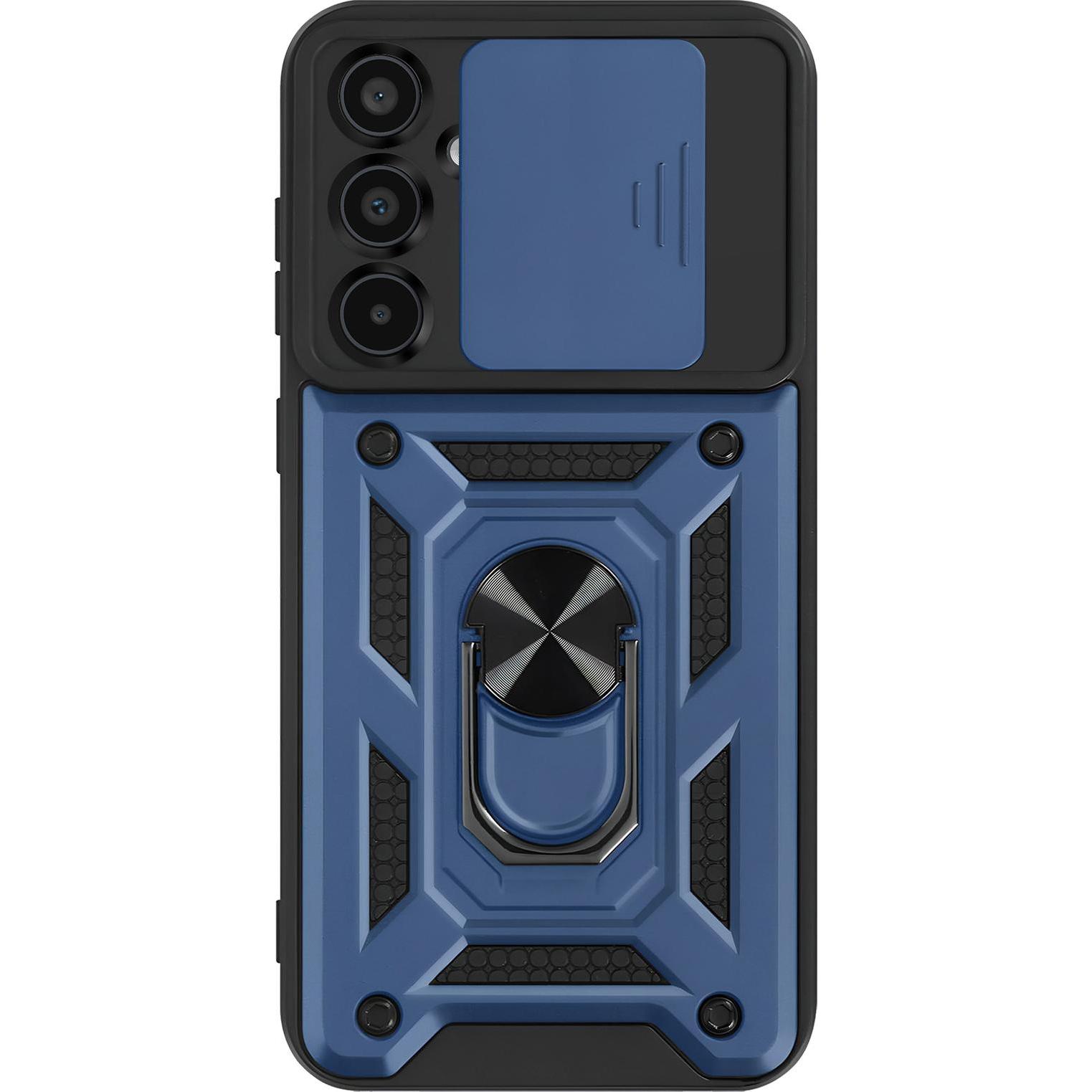 Mayaxess ProtectorRing Case Series (Samsung Galaxy A35), Smartphone Hülle, Blau