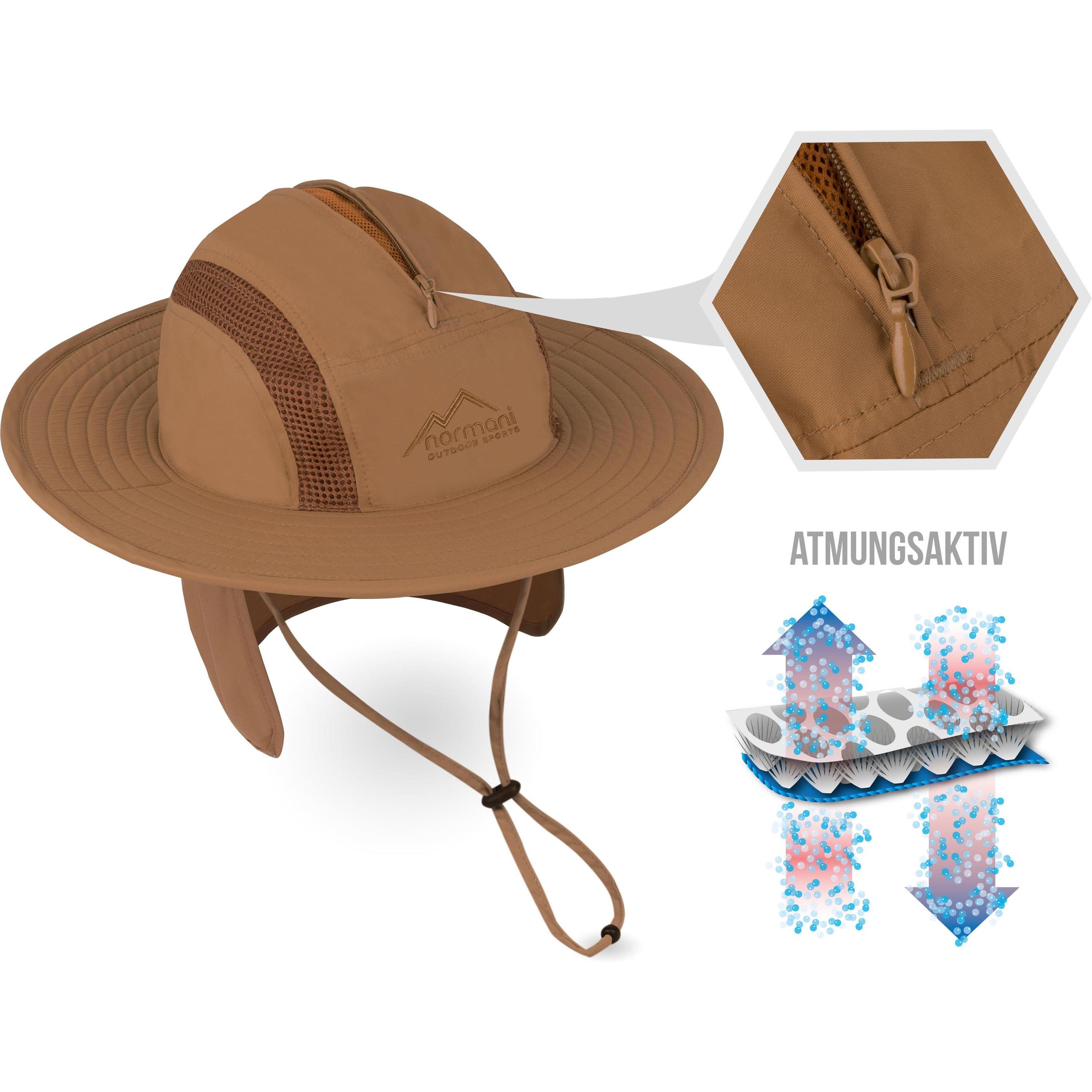 Normani, Unisex, Hut, Buschhut New Zealand, Braun, (L)
