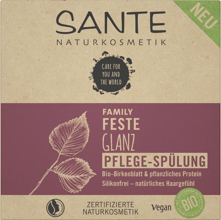 Actual product image Sante Conditioner Organic Birch Leaf & Vegetable Protein 60 g (Solid shampoo, 60 g)
