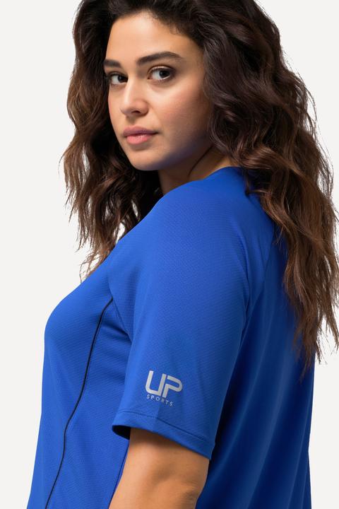 Produktbild Ulla Popken T-Shirt, UV-Schutz 50+, V-Ausschnitt, Halbarm (42, 44)