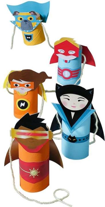 Actual product image Ravensburger EcoCreate Mini Superheroes