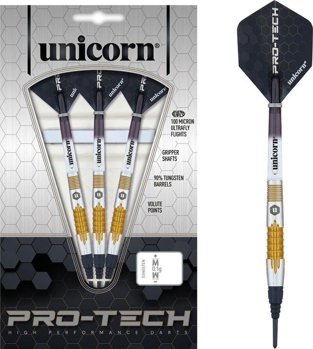 Actual product image Unicorn Pro-Tech Style 1 Soft Darts 1 set (19 g)
