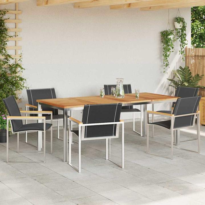 Produktbild vidaXL Garten Esszimmer Set (180 x 90 x 75 cm)