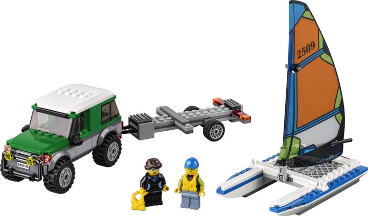 Immagine prodotto LEGO Veicolo fuoristrada con catamarano (60149, LEGO City)