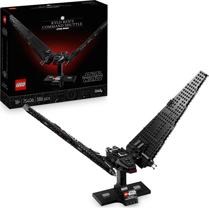 Produktbild LEGO Kylo Rens Kommandoshuttle (75406, LEGO Star Wars)