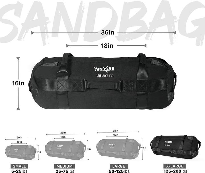 Actual product image Yes4All Sandbags for Workout