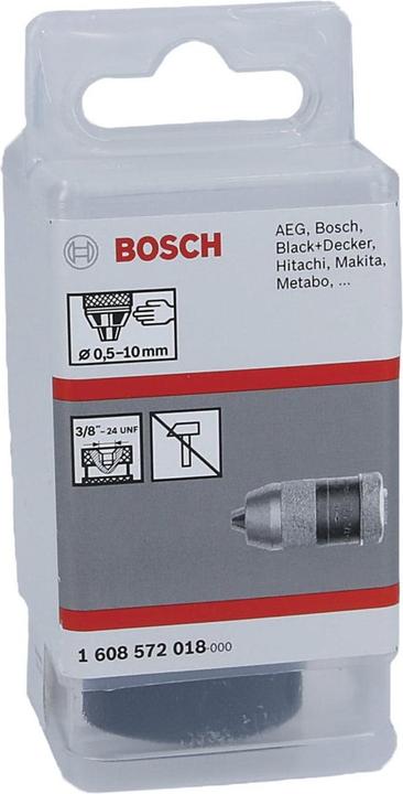 Produktbild Bosch Professional Zubehör Schnellspannbohrfutter bis 10 mm, 3/8-Zoll - 24