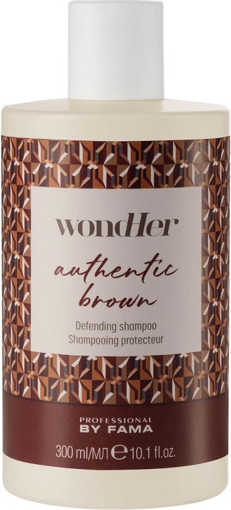 Actual product image Professional By Fama wondHer - Authentic Brown Defending Shampoo (Liquid shampoo)