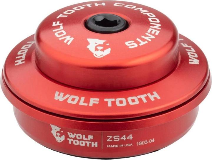 Image du produit Wolf Tooth Performance Jeu de direction supérieur, 1 1/8", ZS44/28.6/H6, red