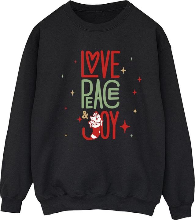 Image du produit Disney - Sweat THE ARISTOCATS MARIE LOVE PEACE JOY - Femme (XL)
