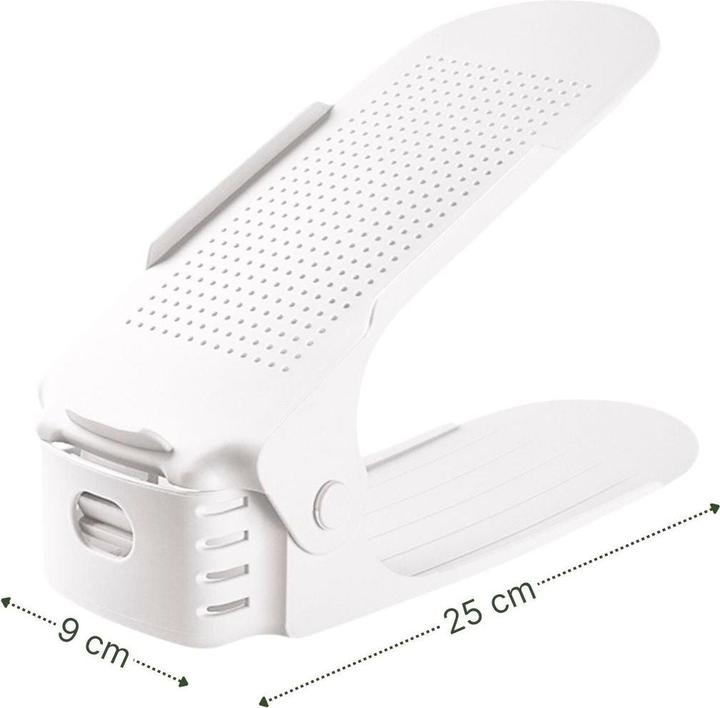 Actual product image Hermex Shoe rack Shoe rack white
