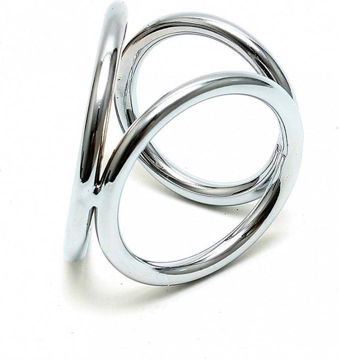 Actual product image Rimba Triangle Cock and Balls Rings (7382) (4.50 cm)