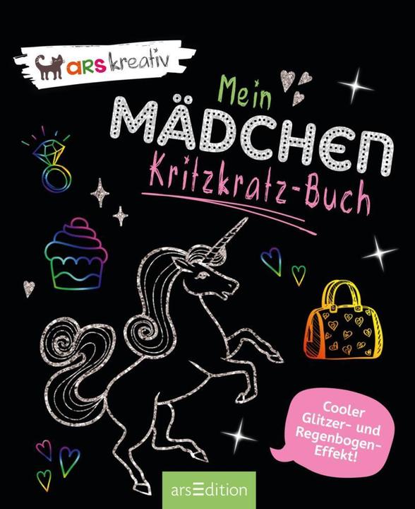 Produktbild Mein Mädchen-Kritzkratz-Buch