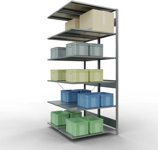 Immagine prodotto Schulte Lagertechnik Scaffale doppio MULTIplus150