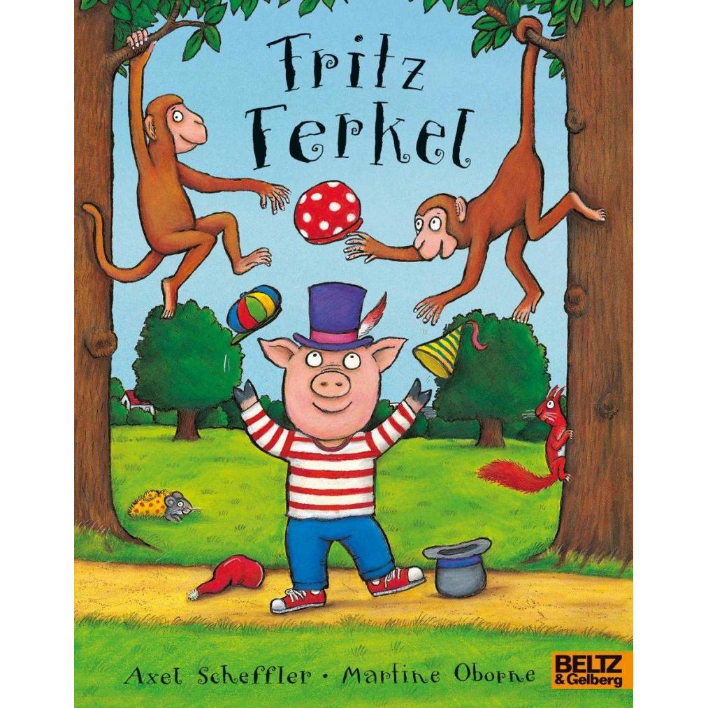 Fritz Ferkel, Kinderbücher von Axel Scheffler, Martine Oborne