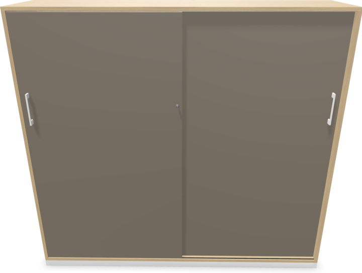 Image du produit Narbutas Choice Armoire à portes coulissantes (160 x 40 x 146,5 cm)