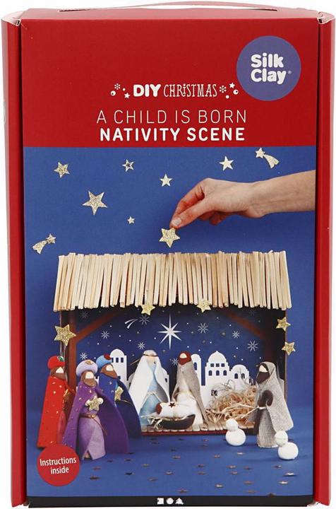 Produktbild Creativ Company Bastelset Weihnachtskrippe