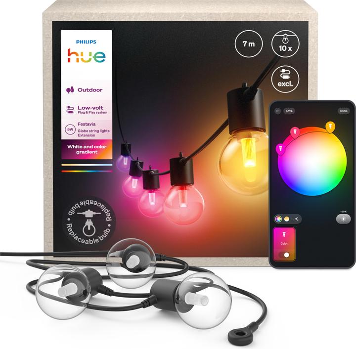 Produktbild Philips Hue Festavia Globe (7 m)