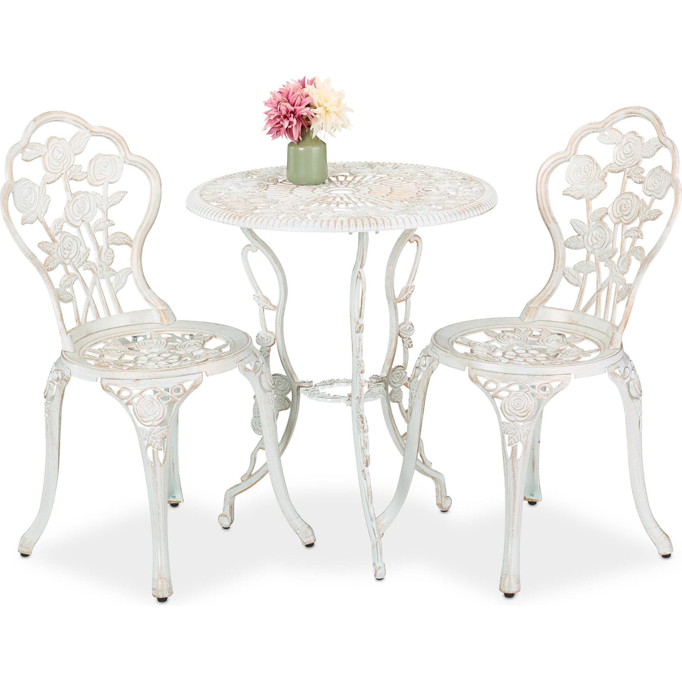 Relaxdays Gartenmöbel-Set (60 cm) (4052025867607)