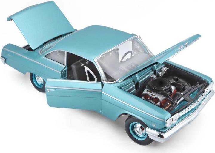 Produktbild Maisto Chevrolet Bel Air 1962 blau 1/18
