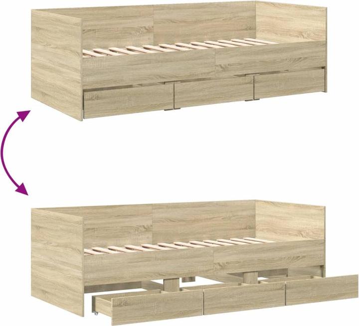 Produktbild vidaXL Tagesbett (90 x 190 cm)