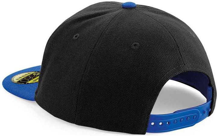 Actual product image Beechfield Original Flat Peak Snapback Cap (One size)