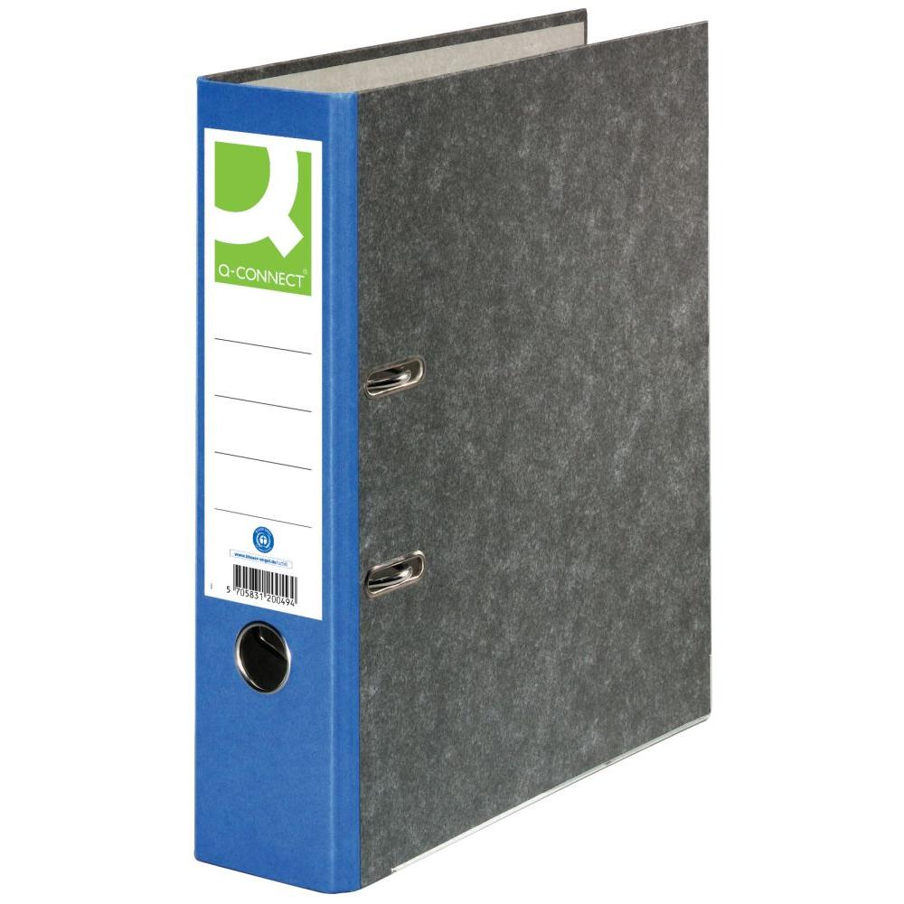 Q-Connect, Ordner, Ordner Pappe A4 80 mm blau (A4)