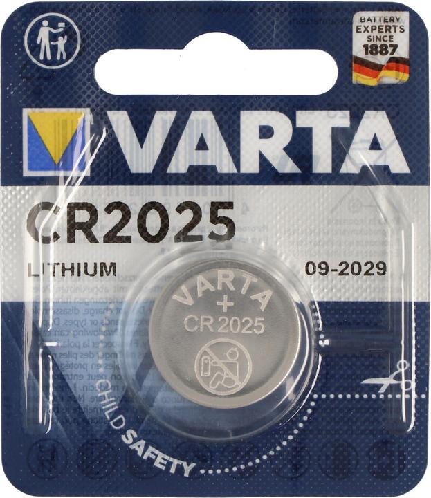 Produktbild Varta Electronics CR2025 (1 Stk., CR2025, 165 mAh)