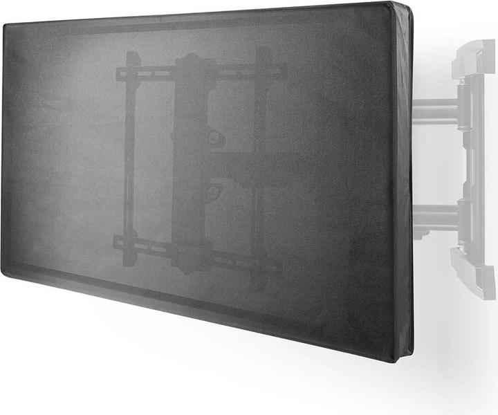 Actual product image Nedis Outdoor TV screen cover | Screen size: 65 - 70 " | Supreme Quality Oxford | Black (70")