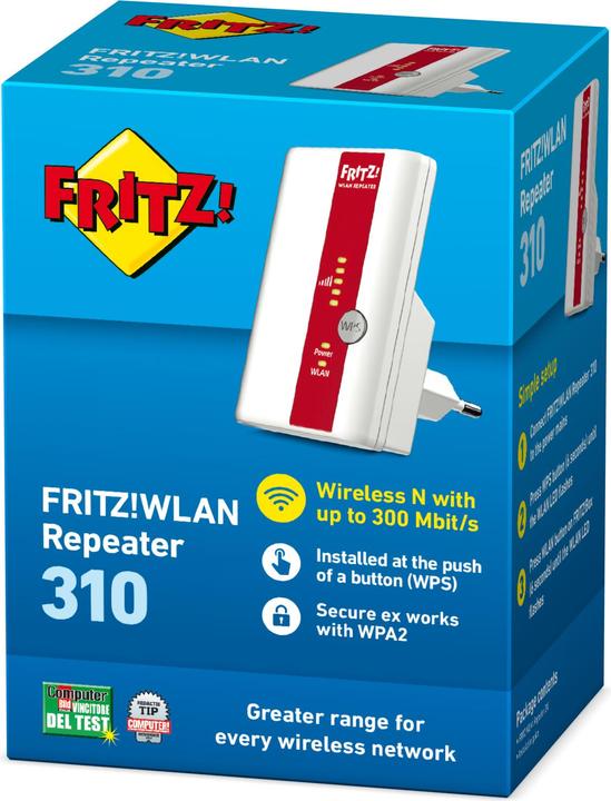 Actual product image AVM FRITZ!WLAN Repeater 310 (300 Mbit/s)