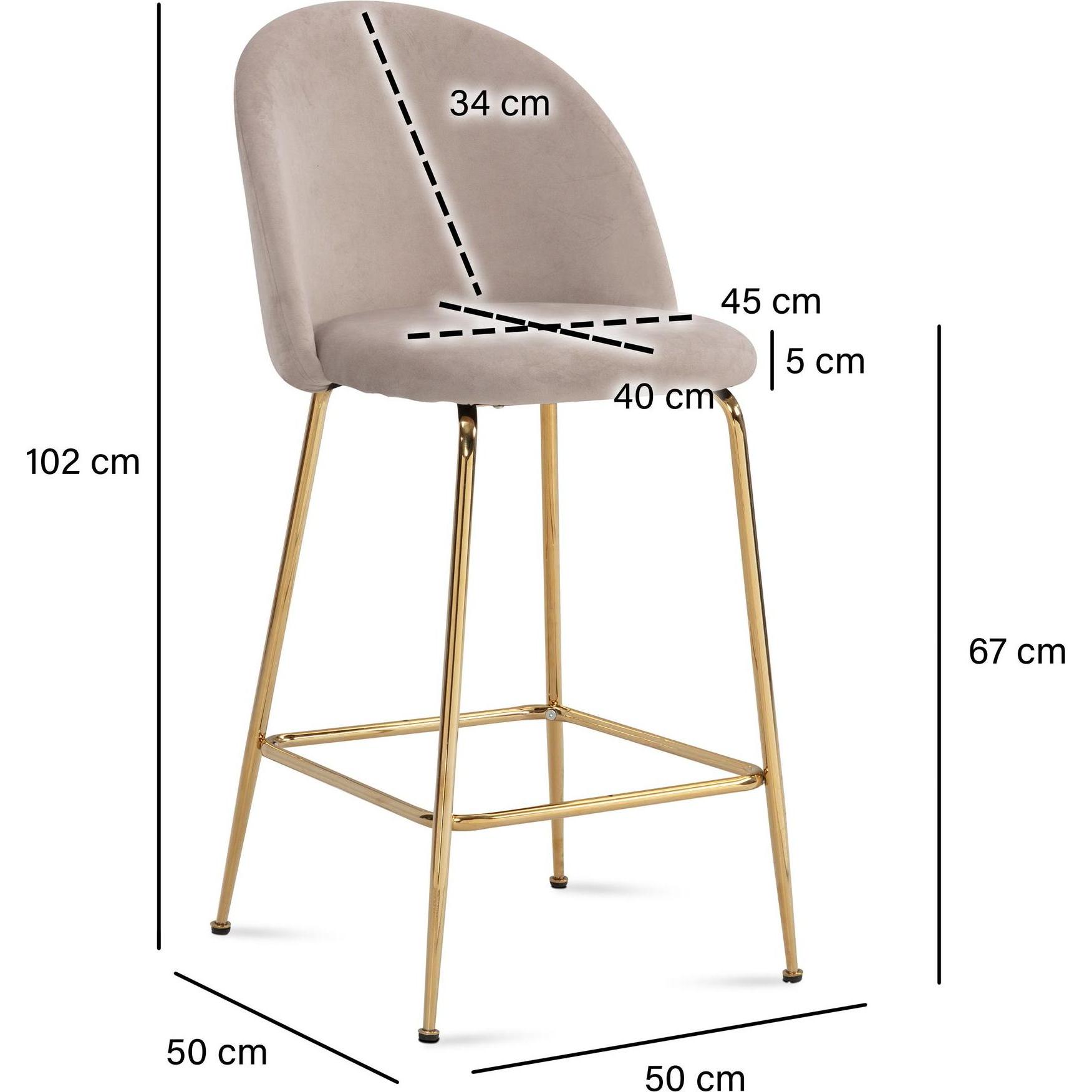 Thumbnail - FineBuy, Barhocker, Barhocker 2er Set