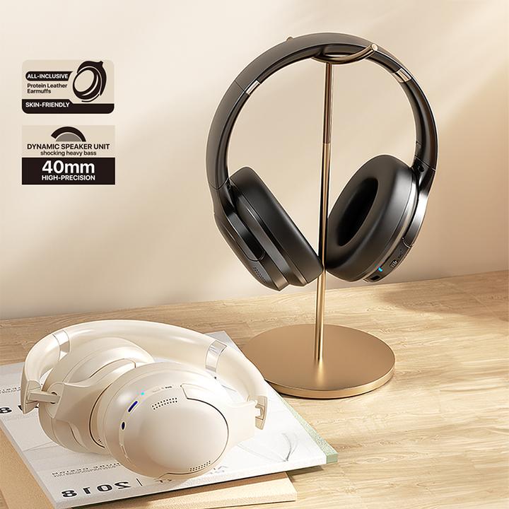 Actual product image Wekome Bluetooth V5.3 ANC wireless on-ear headphones (ANC, 8 h, Wireless)