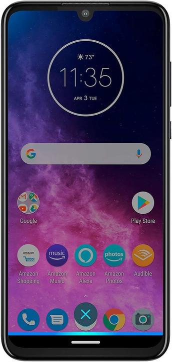Produktbild Motorola One Zoom (128 GB, Electric Gray, 6.39", Hybrid Dual SIM, 4G)