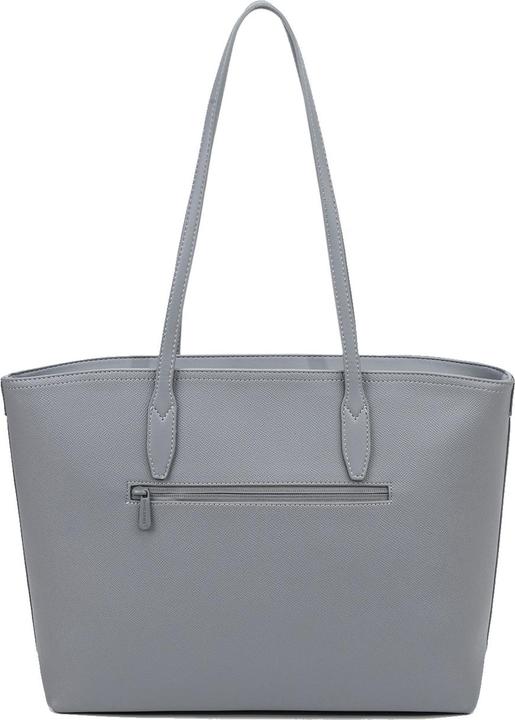 Produktbild David Jones **Damen Schultertasche - Modell Silvana Chic - Vegan Pu Leder** - 40.0 X 28.0 X 11.0 Cm