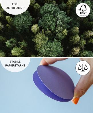 Produktbild I Am Creative Fotokarton A4, Fuchsia (270 g/m², 1x)