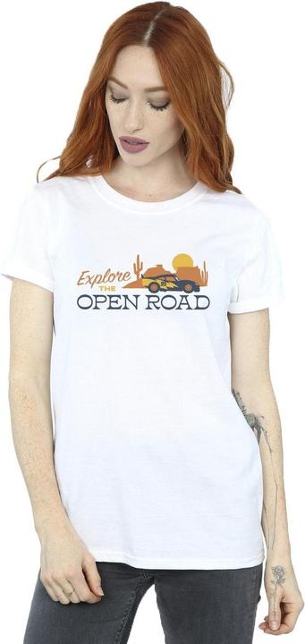 Immagine prodotto Disney Cars Explore The Open Road Maglietta Ampia Donna (XL)