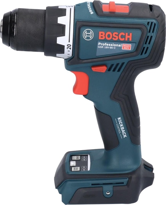 Immagine prodotto Bosch Professional Set professionale: Trapano avvitatore a batteria GSR 18V-90 C, 3 x ProCORE18V 4.0Ah, L-BOXX (Batteria ricaricabile)