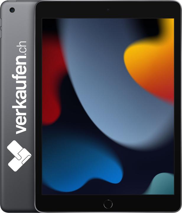 verkaufen.ch iPad 9 WiFi (nur WLAN, 10.20", 64 GB, Space Gray, A / Wie neu)