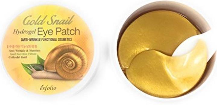 Produktbild Esfolio Goldschnecke Hydrogel Augenpflaster Anti-Falten & Ernährung 60 PCS (Augenpflege Gel)