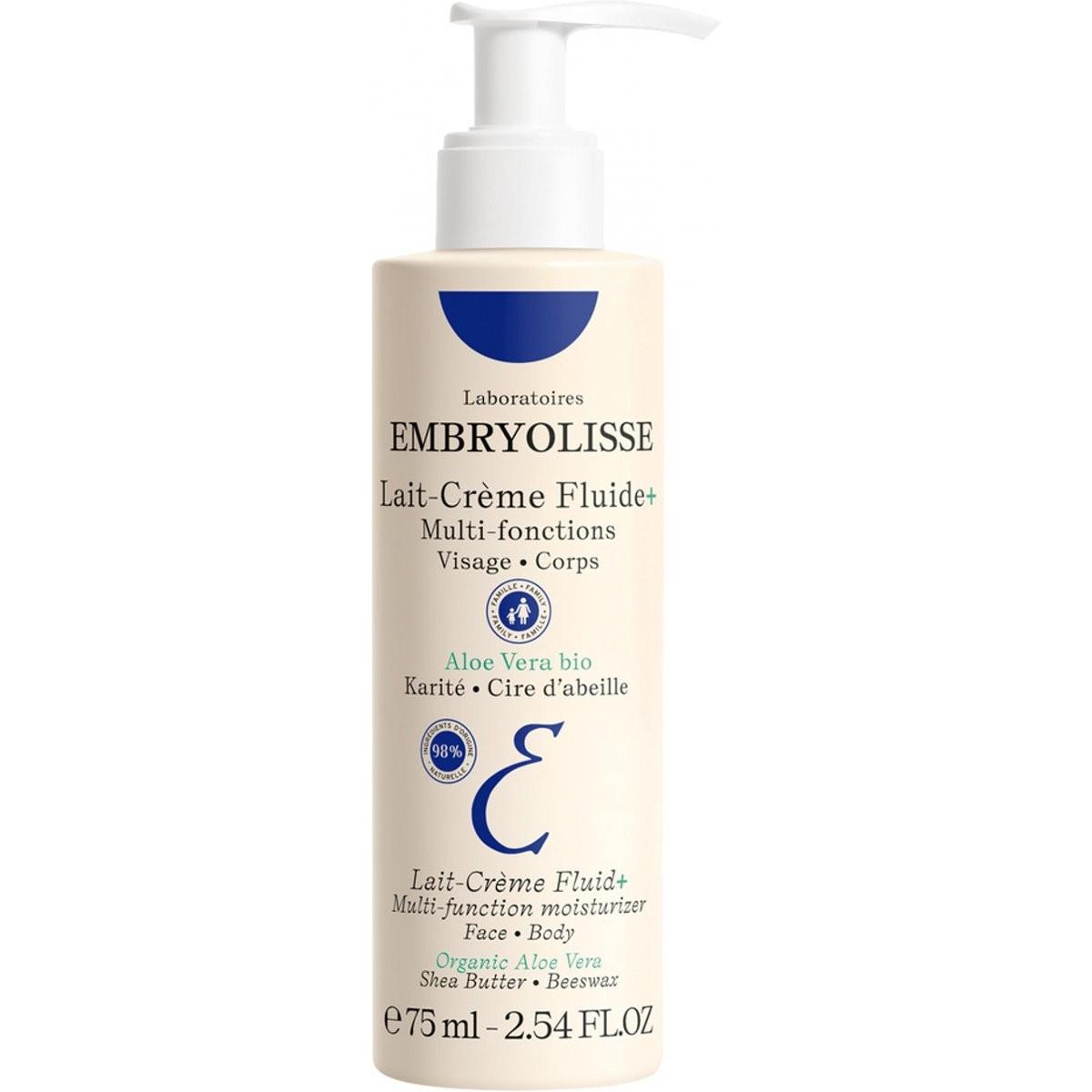 Embryolisse Crema Lozione Corpo, Lait-Crème Fluide+ 75 Ml (Lozione Corpo, 75 Ml)