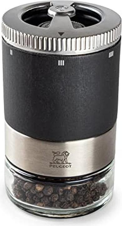 Productafbeelding Peugeot Pepermolen en 3 voorraadpotjes 'Pepperbar u'Select (Peper)