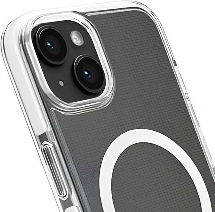 Actual product image Puro LITEMAG PRO iPhone 15 6.1" MagSafe przezroczysty/transparent PUIPC1561LITEMPWHI (Apple iPhone 15)