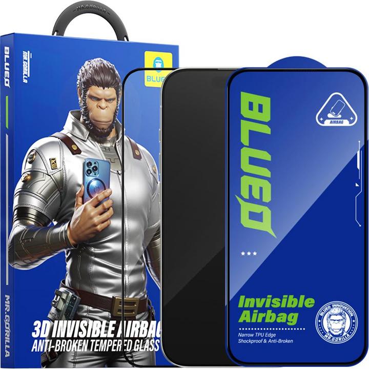 Produktbild Blueo - Anti-Broken Glass - iPhone 16 Pro Max - Black (1 Stk., Apple iPhone 16 Pro Max)